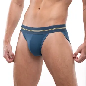 Performance Rib Sport Brief Blue