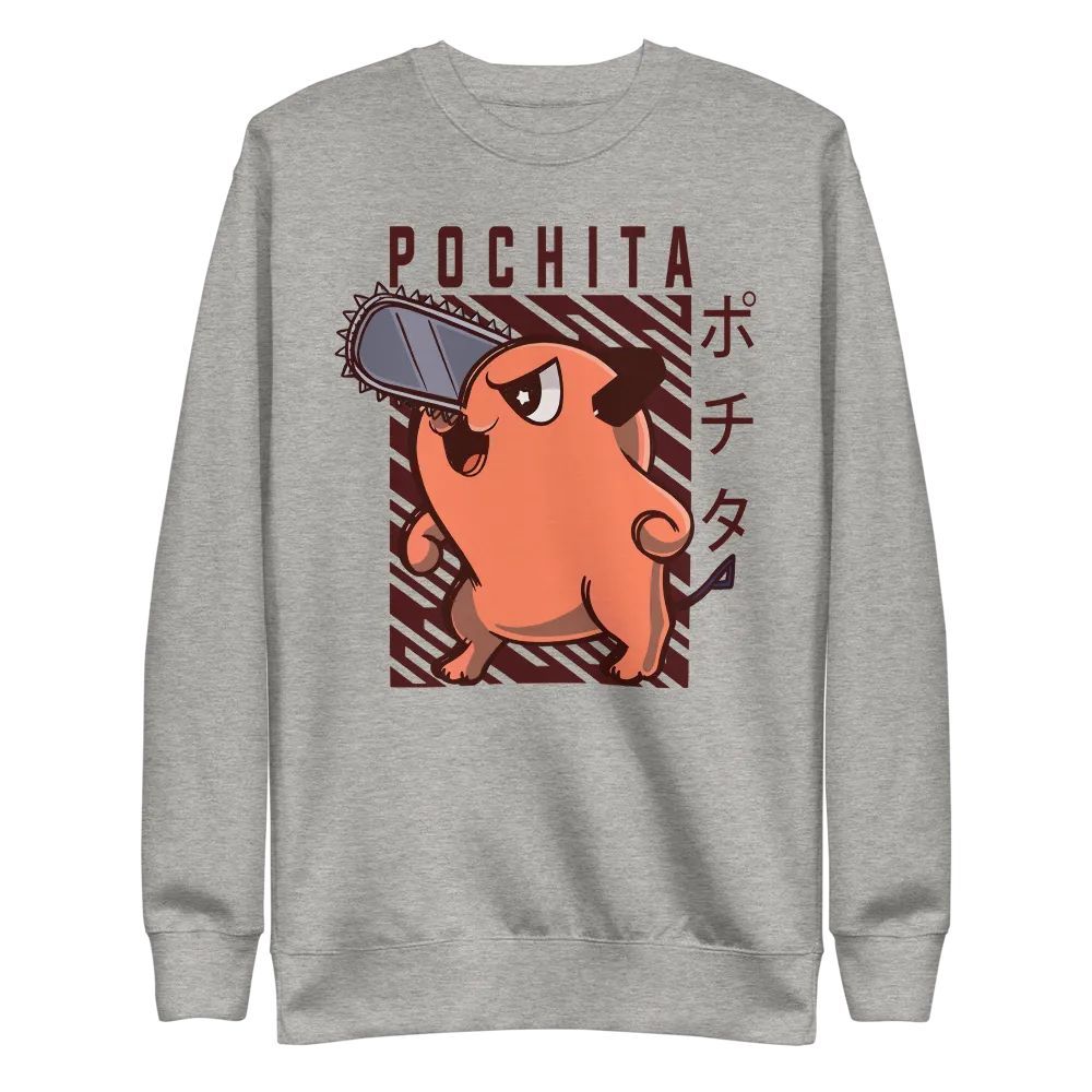 Pochita Crewneck Sweatshirt Chainsaw Man