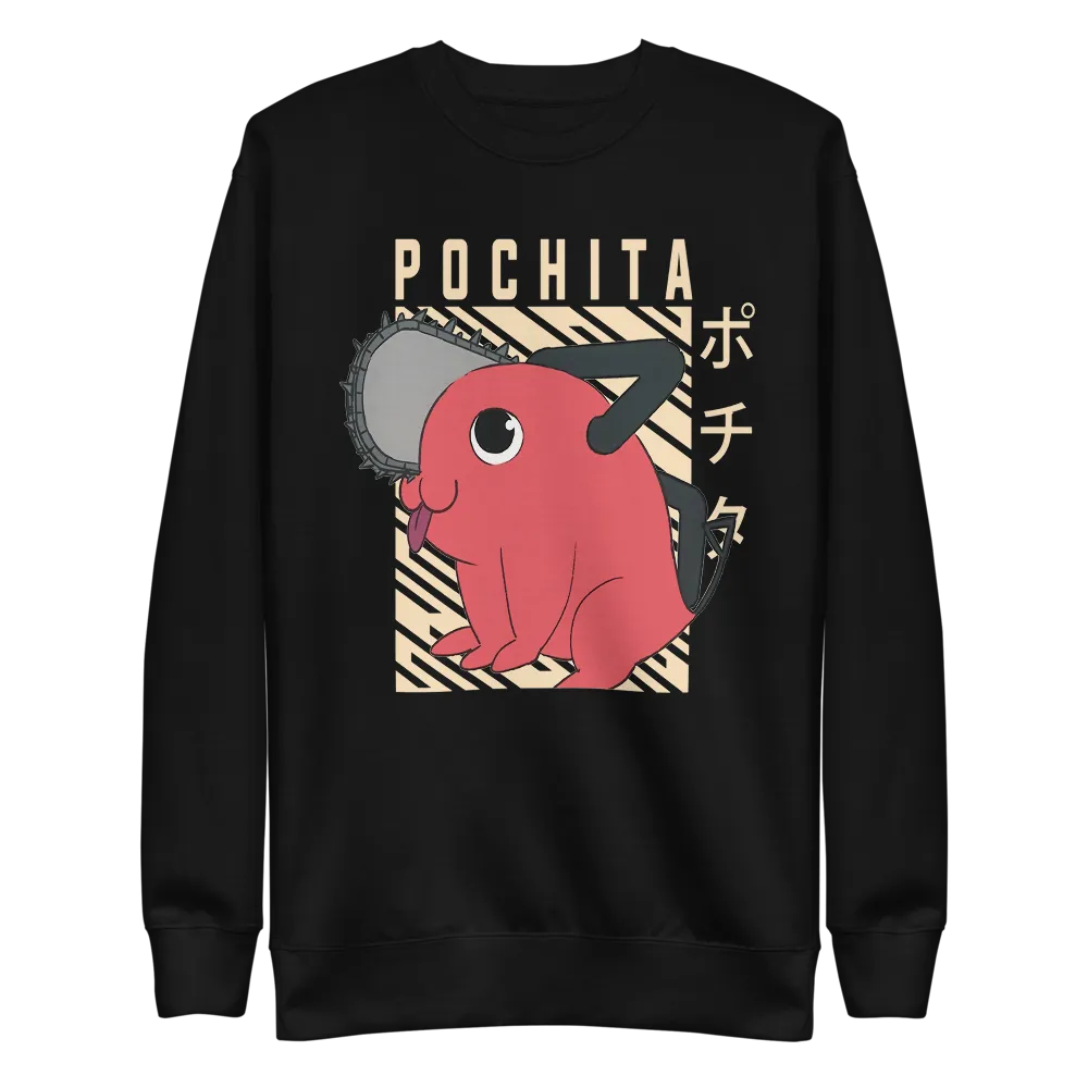 Pochita Crewneck Sweatshirt Chainsaw Man