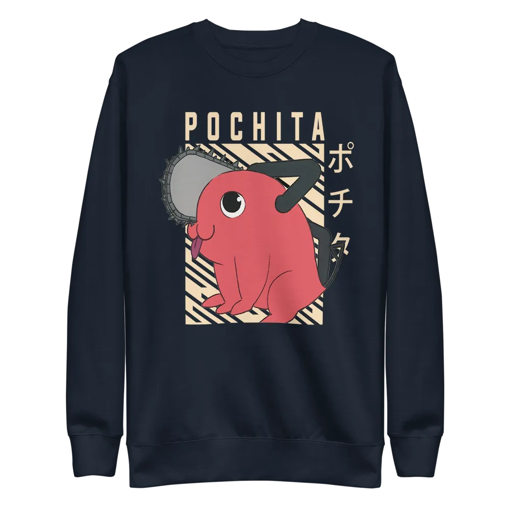 Pochita Crewneck Sweatshirt Chainsaw Man