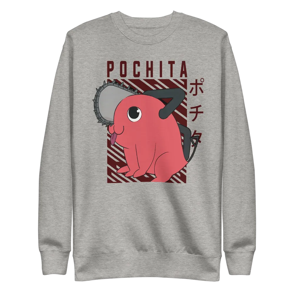 Pochita Crewneck Sweatshirt Chainsaw Man