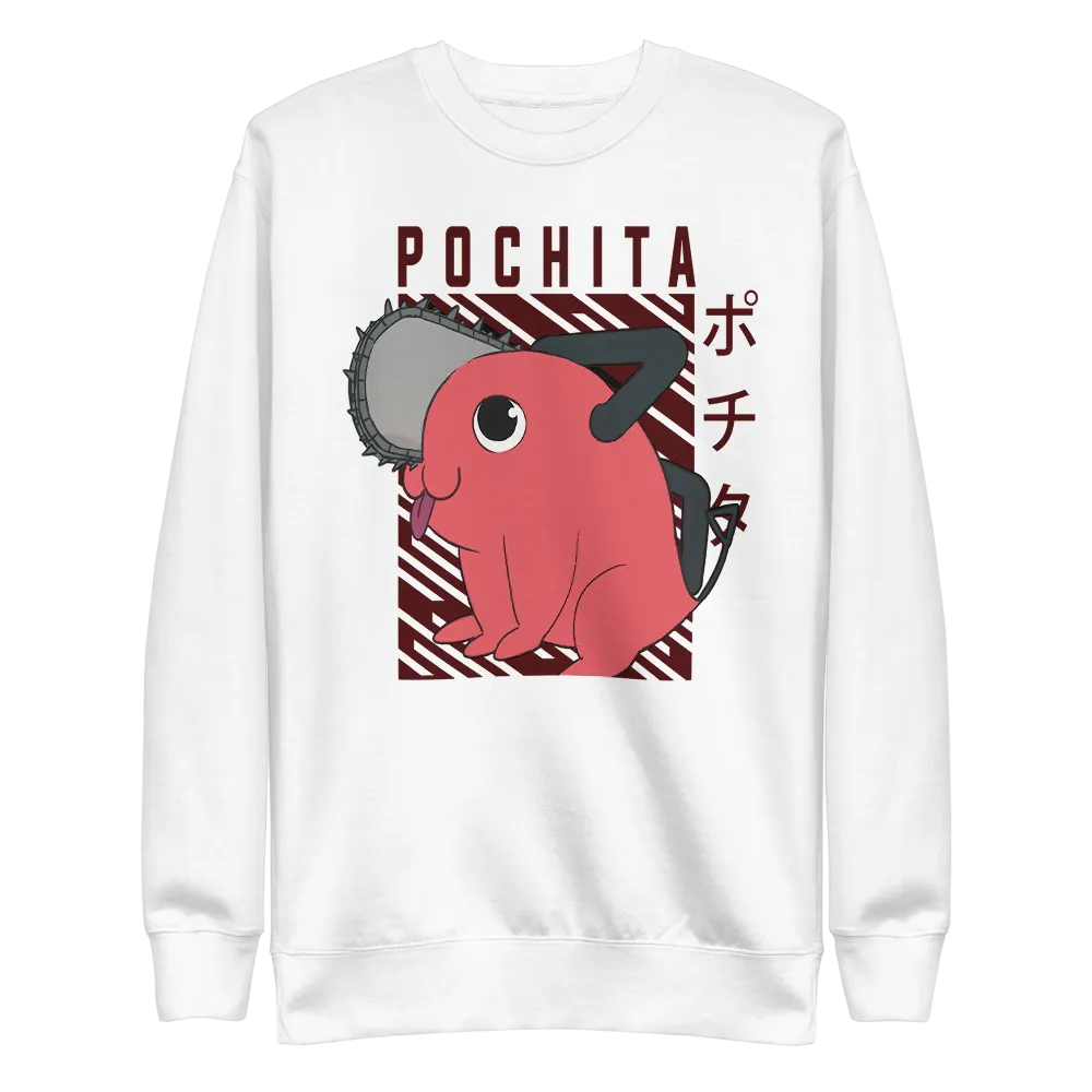 Pochita Crewneck Sweatshirt Chainsaw Man