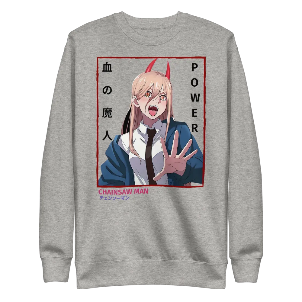 Power Crewneck Sweatshirt Chainsaw Man