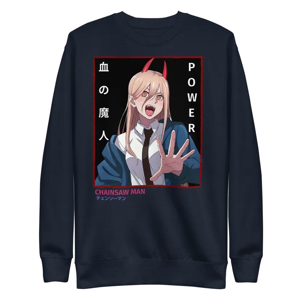 Power Crewneck Sweatshirt Chainsaw Man