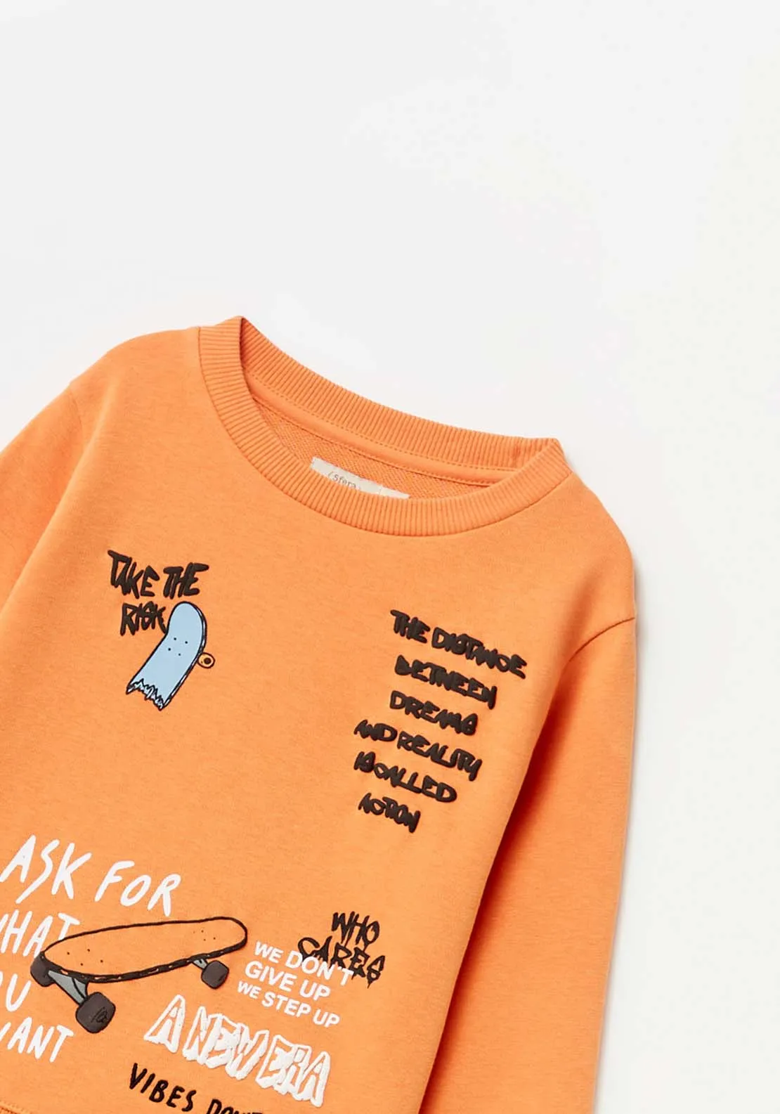 Skate Sweatshirt - Orange