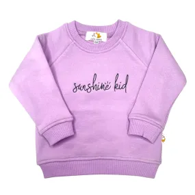 'Sunshine Kid' Embroidered Baby/Child Sweatshirt