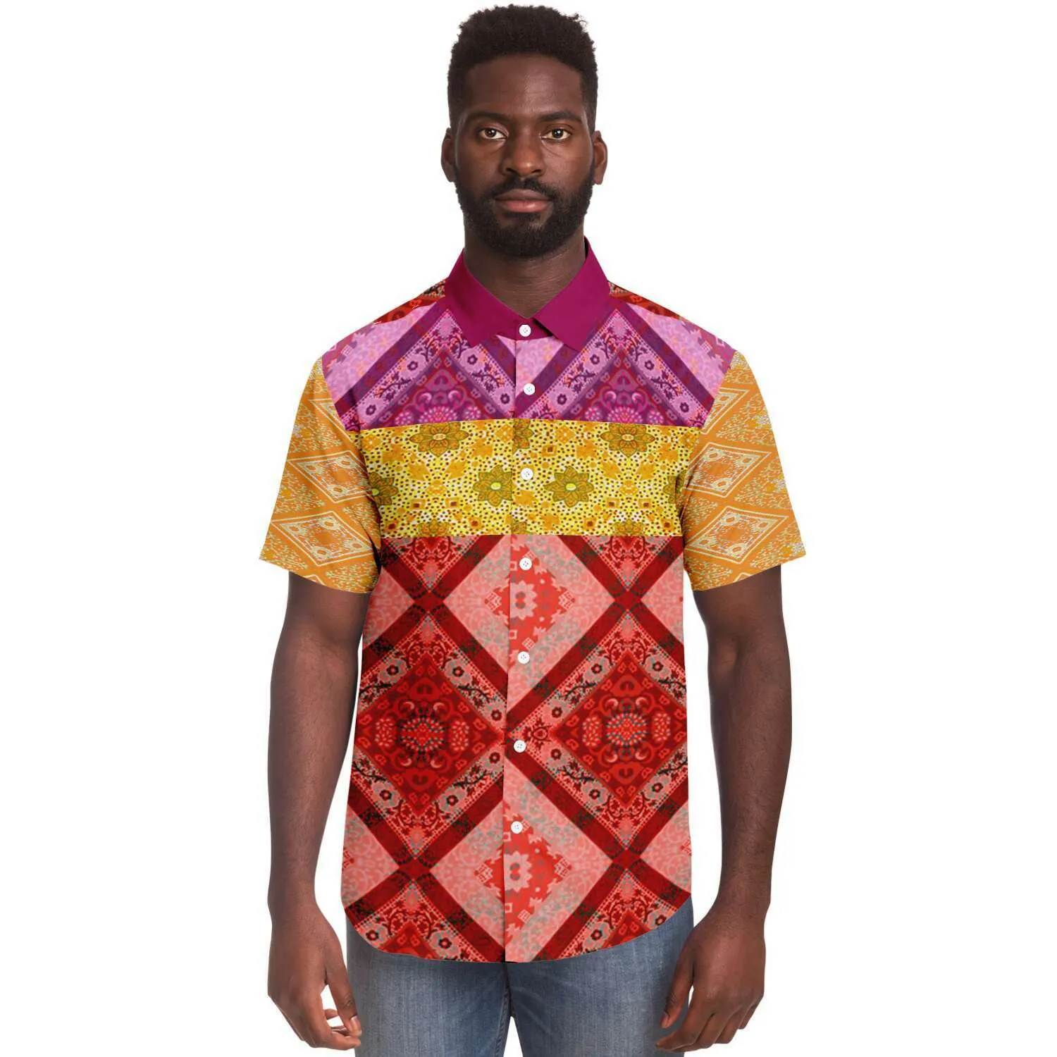 Taj Mahal S/S Button Down Shirt