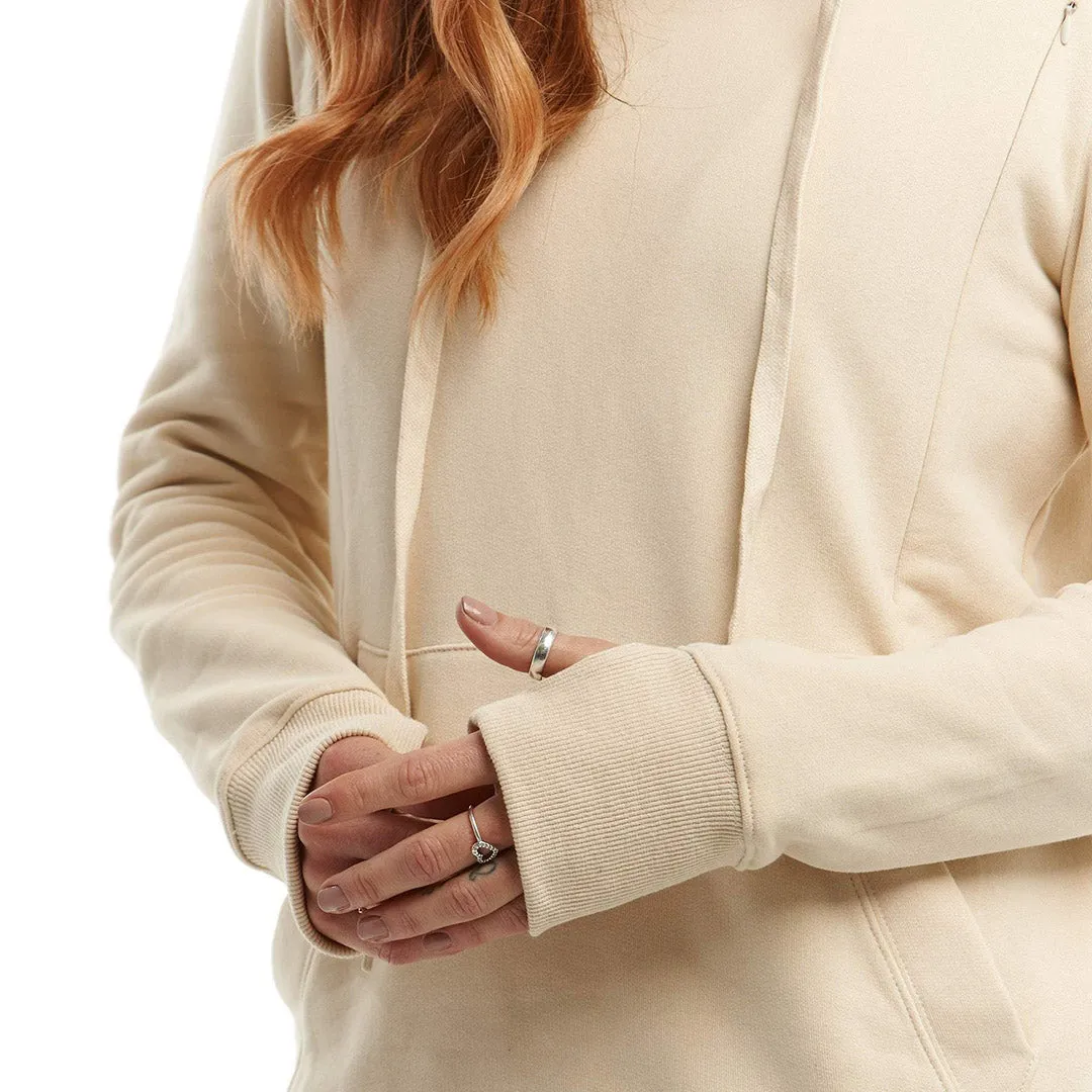 The Isla Cross-Neck Nursing Hoodie