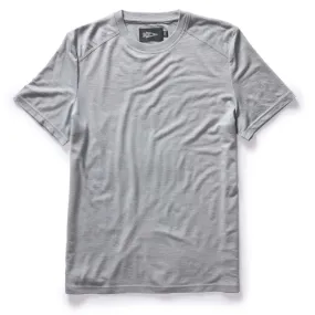 The Merino Base Layer Tee in Sharkskin