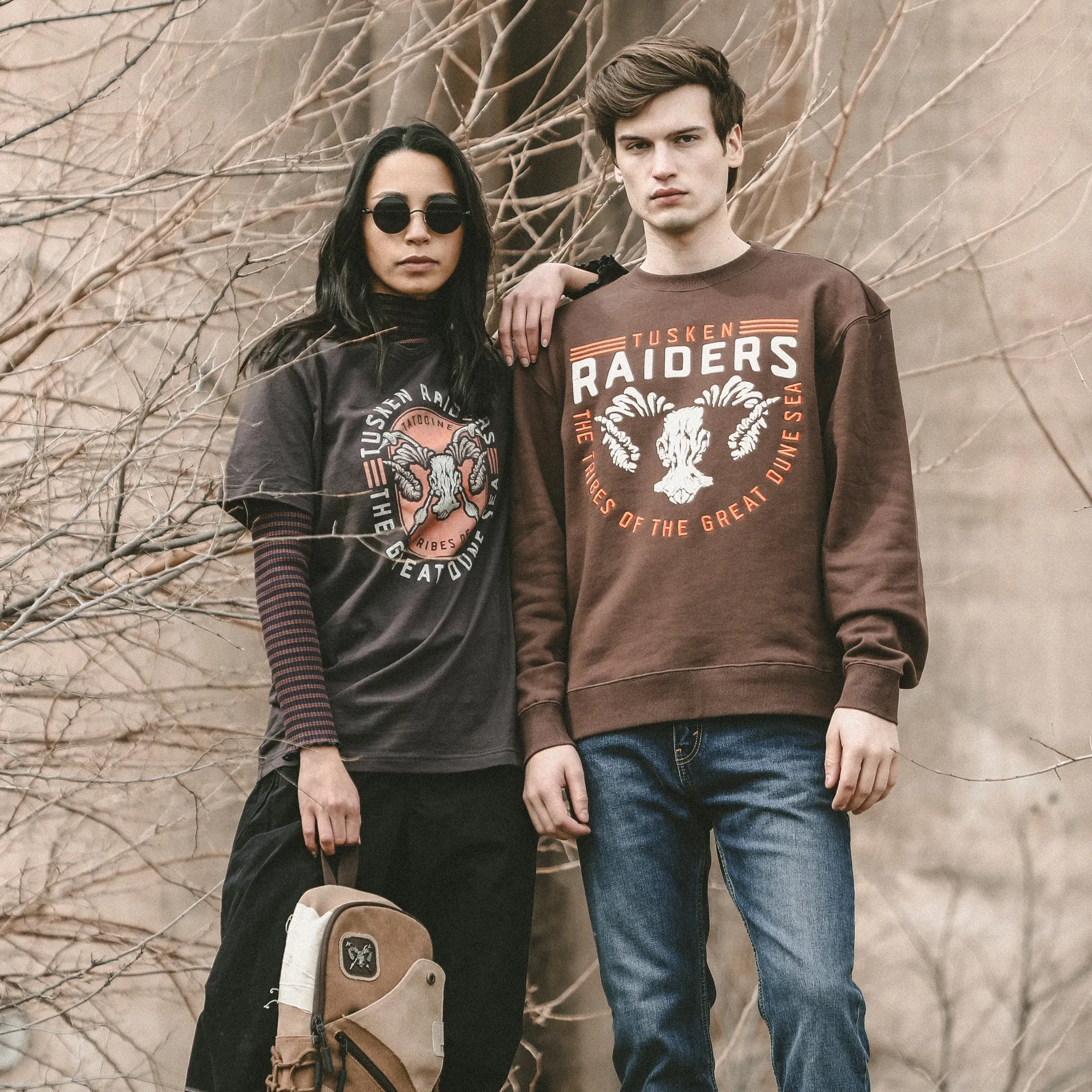 Tusken Raiders Brown Crew Neck Sweatshirt