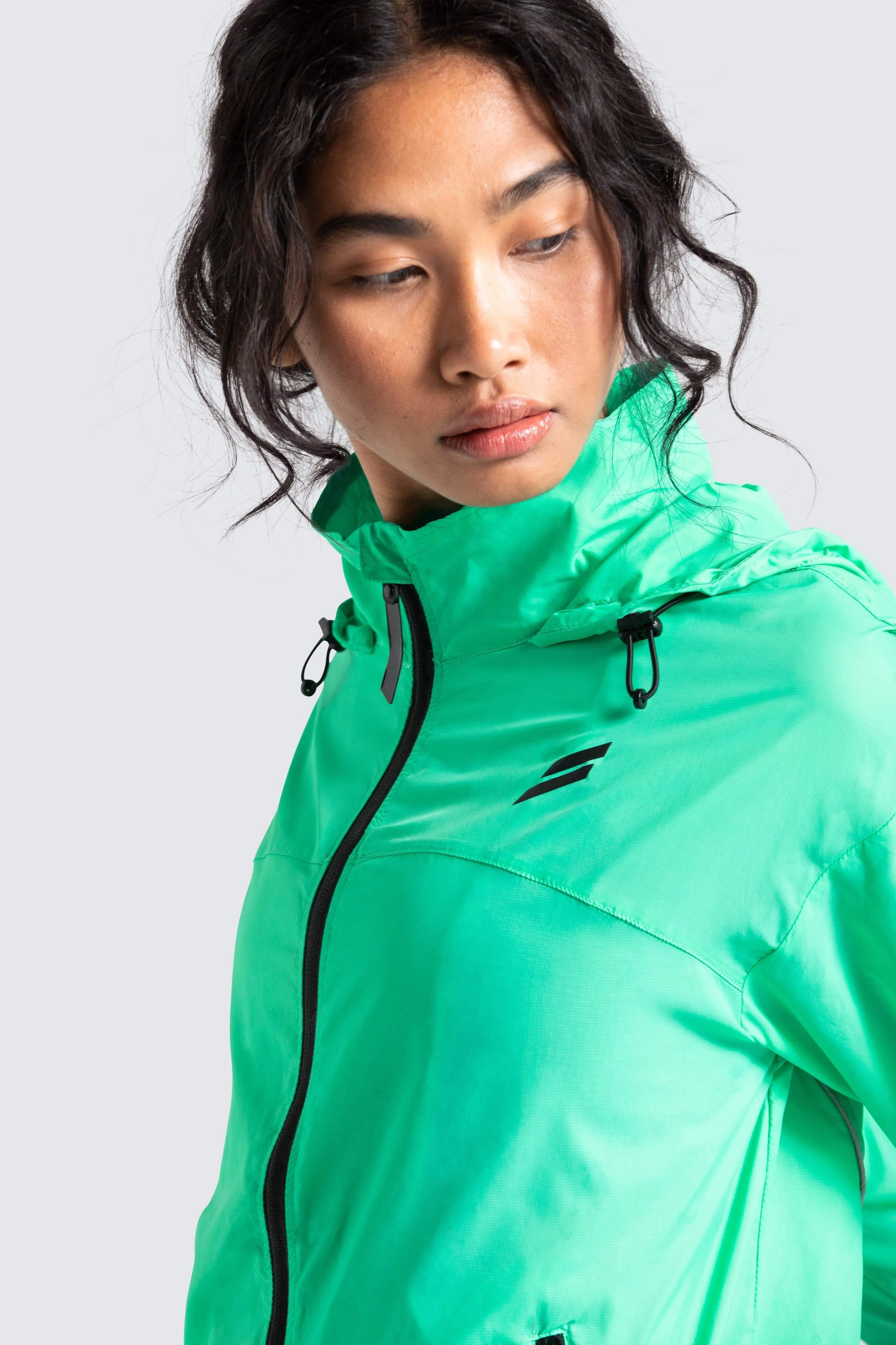 Unisex Marked Running Jacket - Teal