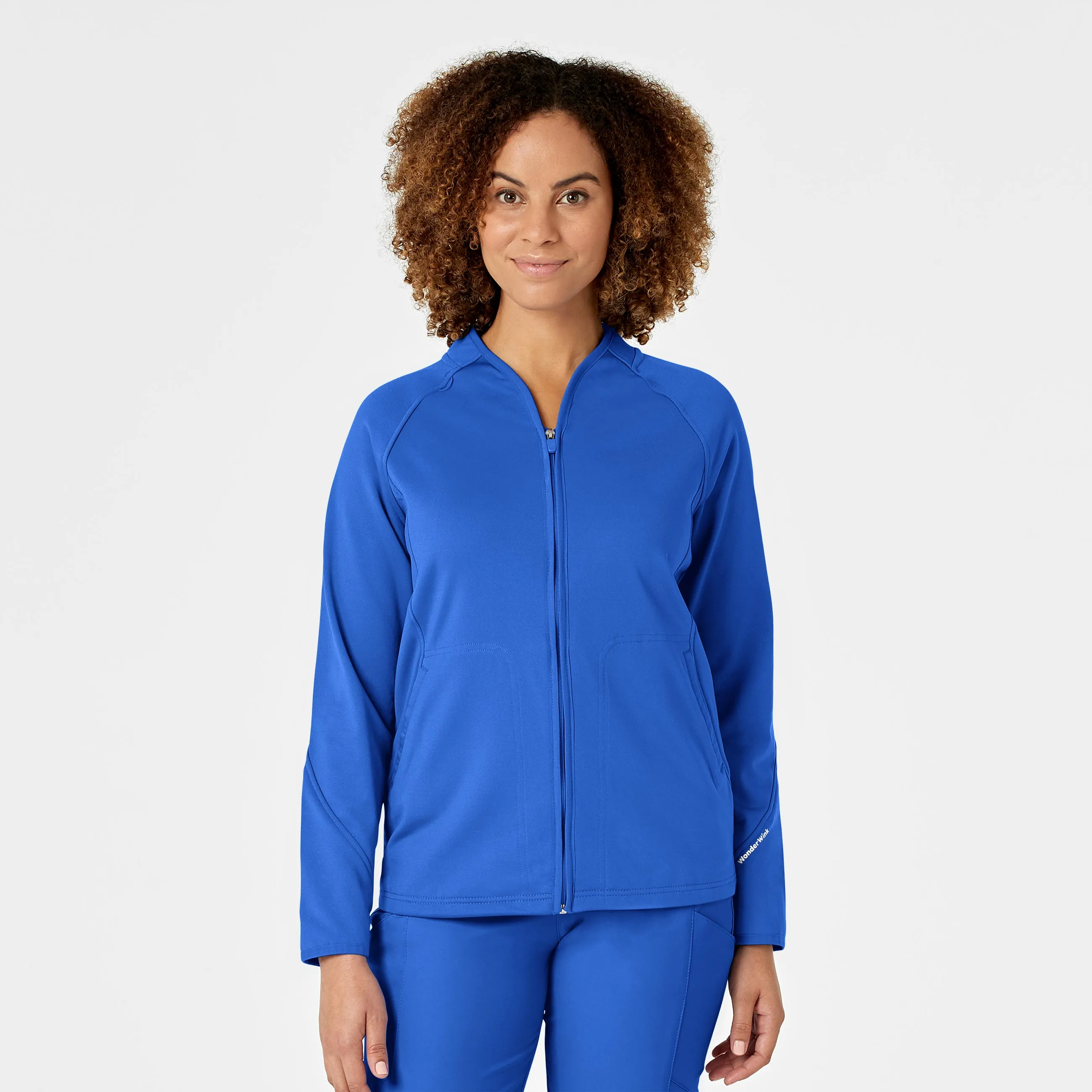 Wink LAYERS Women's Fleece Full Zip Scrub Jacket 8209