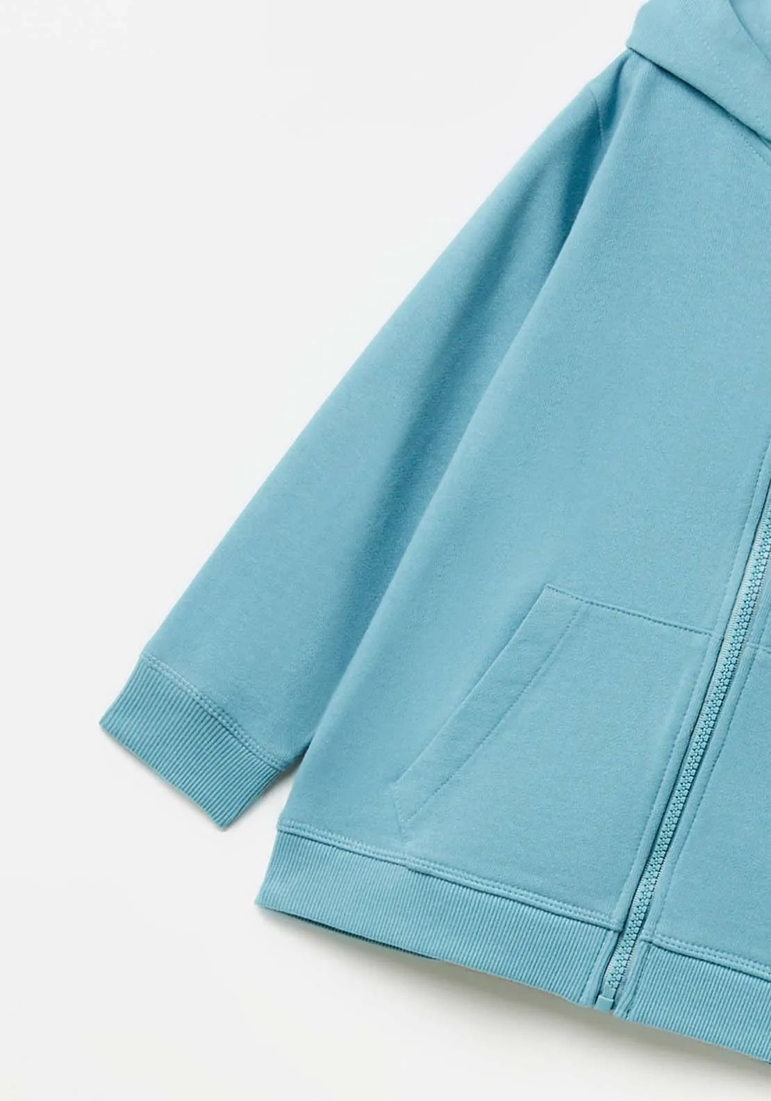 Zip Up Sweatshirt - Blue